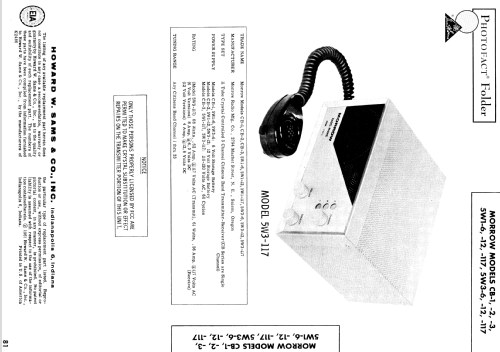 Radio-Phone 5W1-117; Morrow Radio Mfg. Co (ID = 532826) Citizen