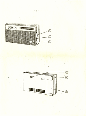 Sokol - Сокол 2 Band 7 Transistor; Moscow TEMP Radio (ID = 3006242) Radio