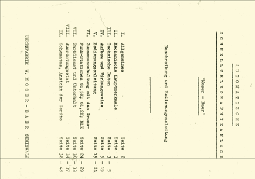 Schreibgerät MFA SR-200b; Moser - Baer; (ID = 2518584) Misc