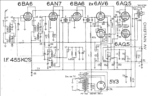 Chieftain AV ; Motor Spares Ltd., (ID = 1977446) Radio