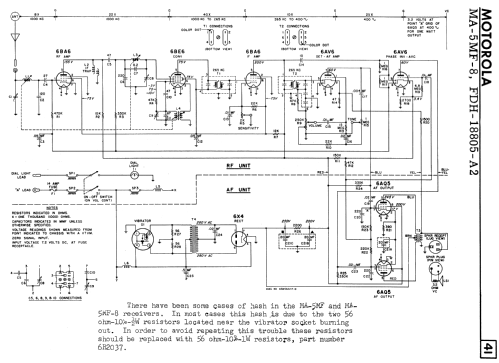 FDH-18805-A2 ; Motorola Canada Ltd. (ID = 2299557) Car Radio