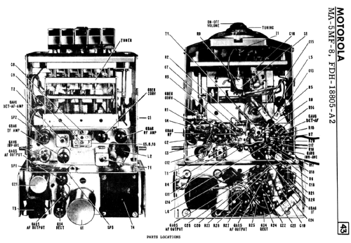 FDH-18805-A2 ; Motorola Canada Ltd. (ID = 2299559) Car Radio