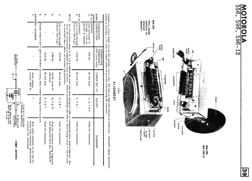 MA-556 ; Motorola Canada Ltd. (ID = 2299046) Car Radio