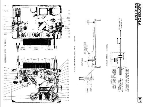 MA-CTM4 Ch= AA-464; Motorola Canada Ltd. (ID = 2370087) Car Radio