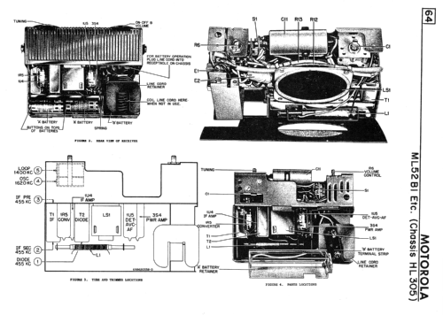 ML52B1 Ch= HL-305; Motorola Canada Ltd. (ID = 2338917) Radio