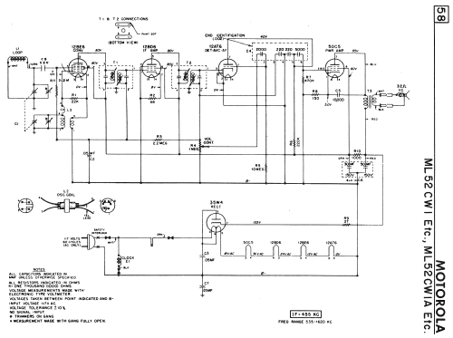 ML52CW1A ; Motorola Canada Ltd. (ID = 2336552) Radio