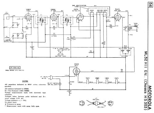 ML52H11 Ch= HS353; Motorola Canada Ltd. (ID = 2336244) Radio