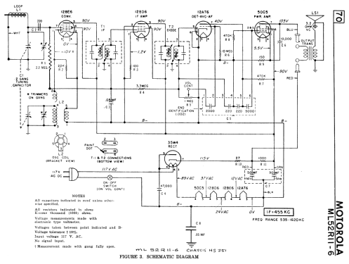 ML-52R Ch= HS351; Motorola Canada Ltd. (ID = 2331855) Radio