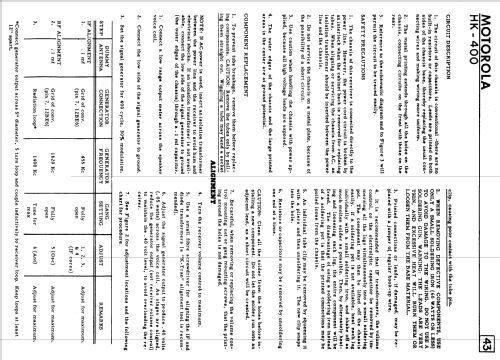 MX-53C1B Ch= HK-400; Motorola Canada Ltd. (ID = 2364978) Radio