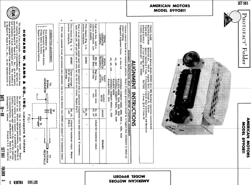 03AR American Motors 8990811; Motorola Inc. ex (ID = 522860) Autoradio