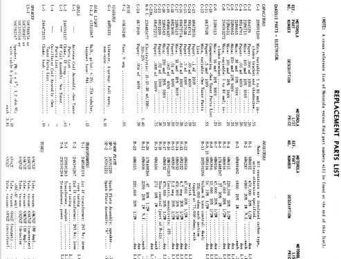 0MF Ch= 0A-18805-A2; Motorola Inc. ex (ID = 1085803) Autoradio