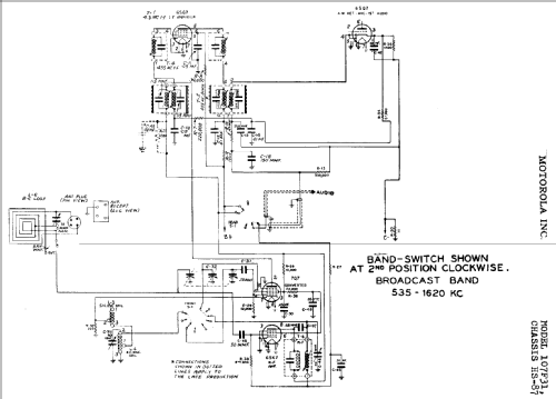 107F31B Ch= HS87; Motorola Inc. ex (ID = 519609) Radio