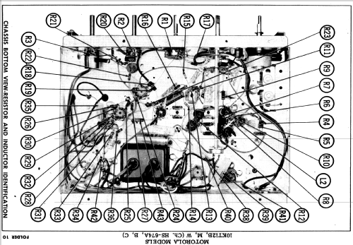 10KT12B Ch= HS-674A; Motorola Inc. ex (ID = 557491) Radio