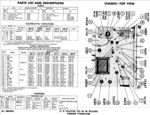 10KT12B Ch= HS-674B; Motorola Inc. ex (ID = 557558) Radio