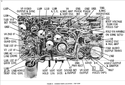 12BP71AY-1 Ch= WTS-454; Motorola Inc. ex (ID = 1499124) Television