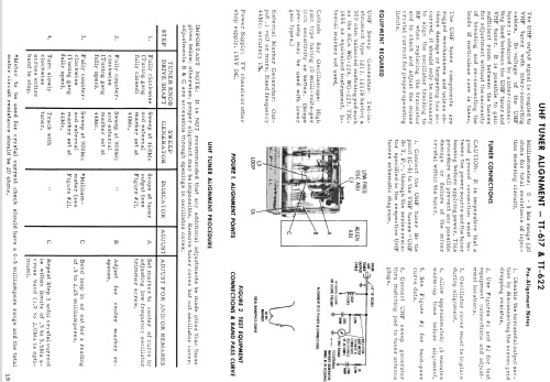 12BP71AY-1 Ch= WTS-454; Motorola Inc. ex (ID = 1499132) Television