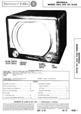 12T3 Ch= TS-53; Motorola Inc. ex (ID = 2798479) Television