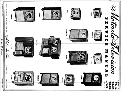 12VF26B-C Ch= TS-23B ; HS-190A ; Motorola Inc. ex (ID = 1476464) TV Radio