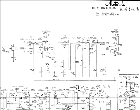 12VF26B Ch= TS-23B , HS-190A ; Motorola Inc. ex (ID = 1474956) TV Radio