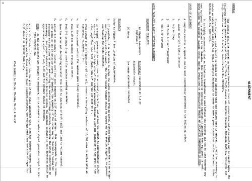 12VF4R-C Ch= TS-23A , HS-190 ; Motorola Inc. ex (ID = 1474269) TV Radio