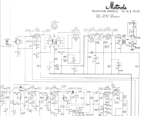 12VF4R Ch= TS-23 , HS-190 ; Motorola Inc. ex (ID = 1473526) TV Radio