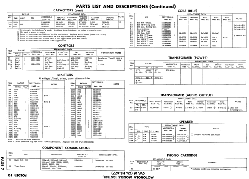 13KT15B Ch= HS-677; Motorola Inc. ex (ID = 604358) Radio