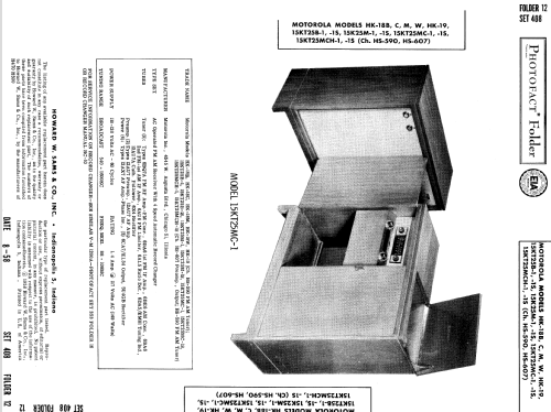 15KT25MC-1 Ch= HS-590 + HS-607; Motorola Inc. ex (ID = 805551) Radio