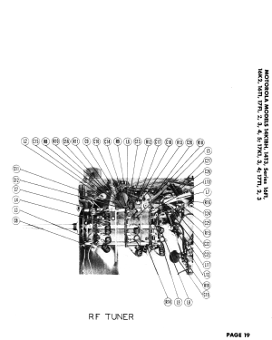 16F1H Ch= TS-89 HS-234; Motorola Inc. ex (ID = 2834600) TV Radio