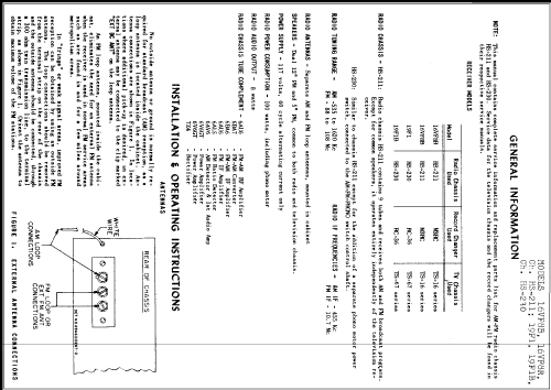 16VF8B Ch= HS-211; Motorola Inc. ex (ID = 228609) TV Radio