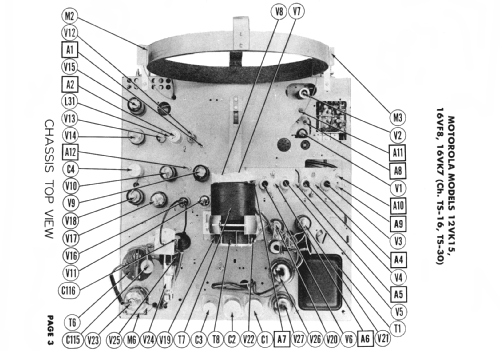 16VF8R Ch= TS-16 + HS211; Motorola Inc. ex (ID = 1809248) TV Radio