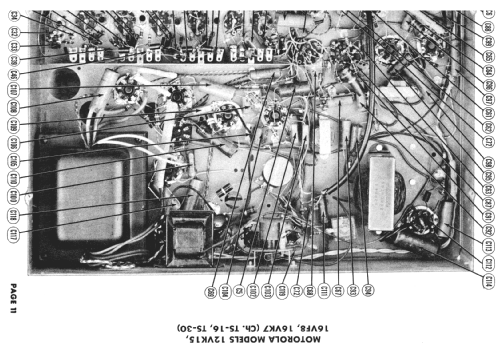 16VF8R Ch= TS-16 + HS211; Motorola Inc. ex (ID = 1809252) TV Radio