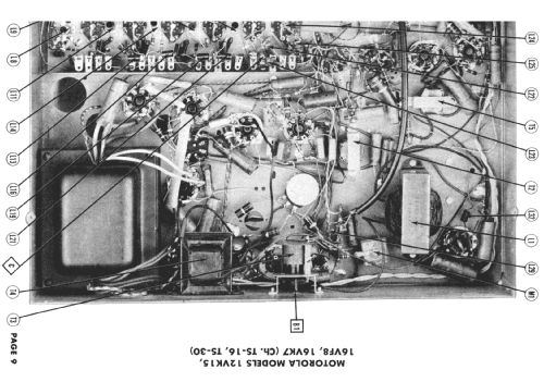 16VF8R Ch= TS-16 + HS211; Motorola Inc. ex (ID = 1809254) TV Radio