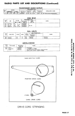 17F12A Ch= TS-326; Motorola Inc. ex (ID = 3063053) Television