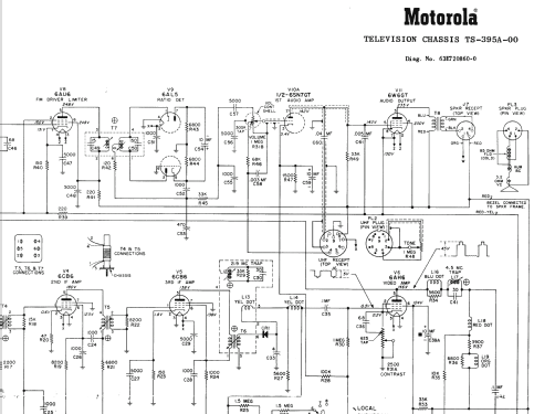 17F13B Ch= TS-395A HS-319; Motorola Inc. ex (ID = 1100890) TV Radio