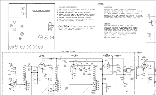 17F13B Ch= TS-395A HS-319; Motorola Inc. ex (ID = 1100891) TV Radio