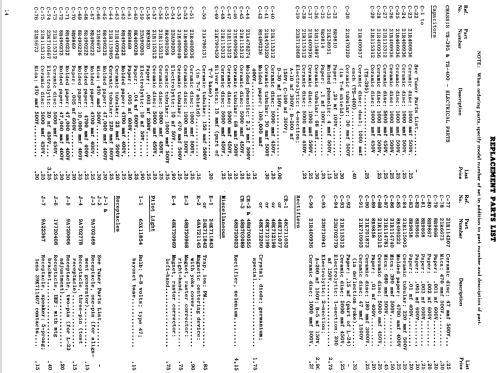 17F13B Ch= TS-395A HS-319; Motorola Inc. ex (ID = 1100908) TV Radio