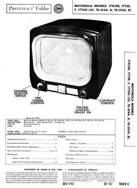 17K10E Ch= TS-314B; Motorola Inc. ex (ID = 3048138) Television