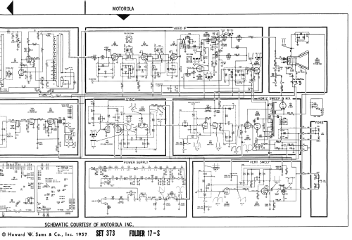 17P1 Series TS-426 Ch= TS-426; Motorola Inc. ex (ID = 2448181) Television