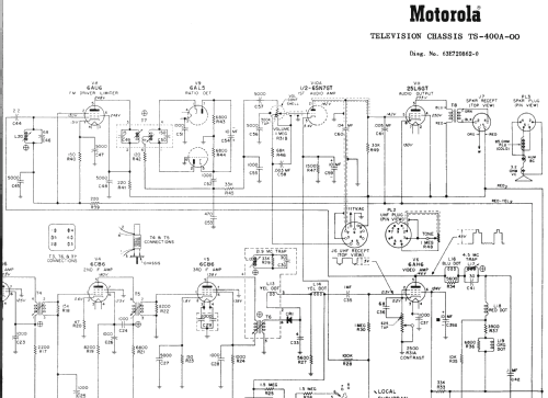 17T11E Ch= TS-400A; Motorola Inc. ex (ID = 1101119) Televisión