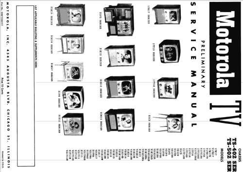 17T16 Ch= TS402; Motorola Inc. ex (ID = 1086265) Television