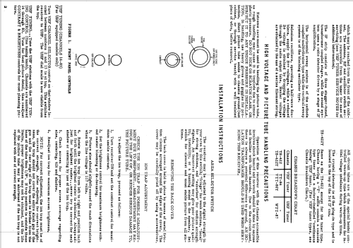 17T28-2 Ch= TS-422; Motorola Inc. ex (ID = 1782119) Television