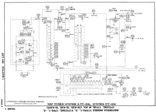 17T33B Ch= LTS-430; Motorola Inc. ex (ID = 891585) Television