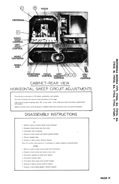 17T6BF Ch=TS-228; Motorola Inc. ex (ID = 3044226) Television