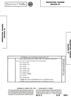 17T9 Ch= TS-401; Motorola Inc. ex (ID = 3099660) Television