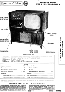 19K2 Ch= TS-101; Motorola Inc. ex (ID = 2838906) Television