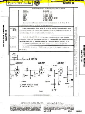 19K2 Ch= TS-101; Motorola Inc. ex (ID = 2838910) Television