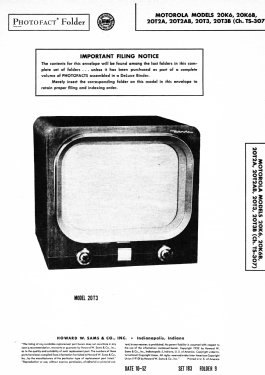 20T2A Ch= TS-307; Motorola Inc. ex (ID = 3100839) Television