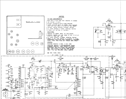 21F3B Ch= TS-292, HS-316; Motorola Inc. ex (ID = 1440115) TV Radio