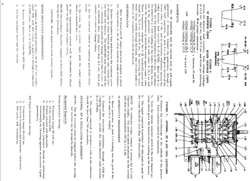 21F3B Ch= TS-292, HS-316; Motorola Inc. ex (ID = 1440128) TV Radio