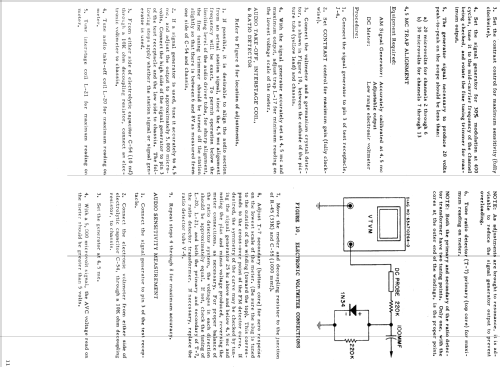 21F3B Ch= TS-292, HS-316; Motorola Inc. ex (ID = 1440132) TV Radio